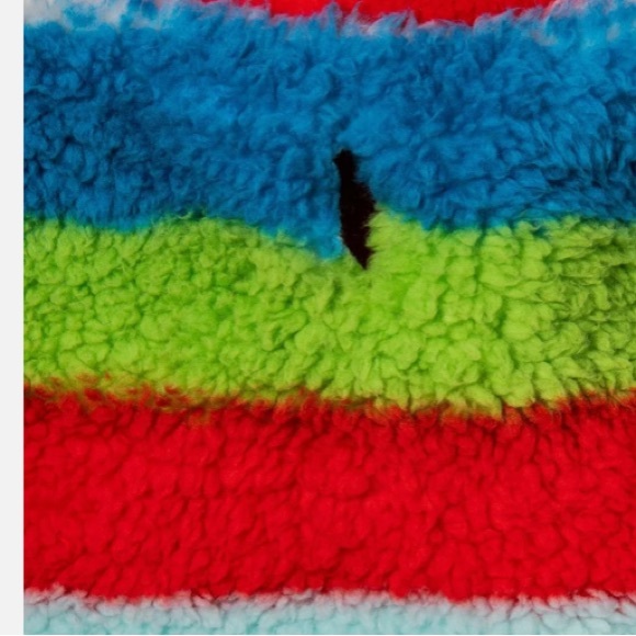 Wondershop Dog Sherpa/Fleece sweater with Santa Hoodie and White PomPom Size XXL - Picture 3 of 14